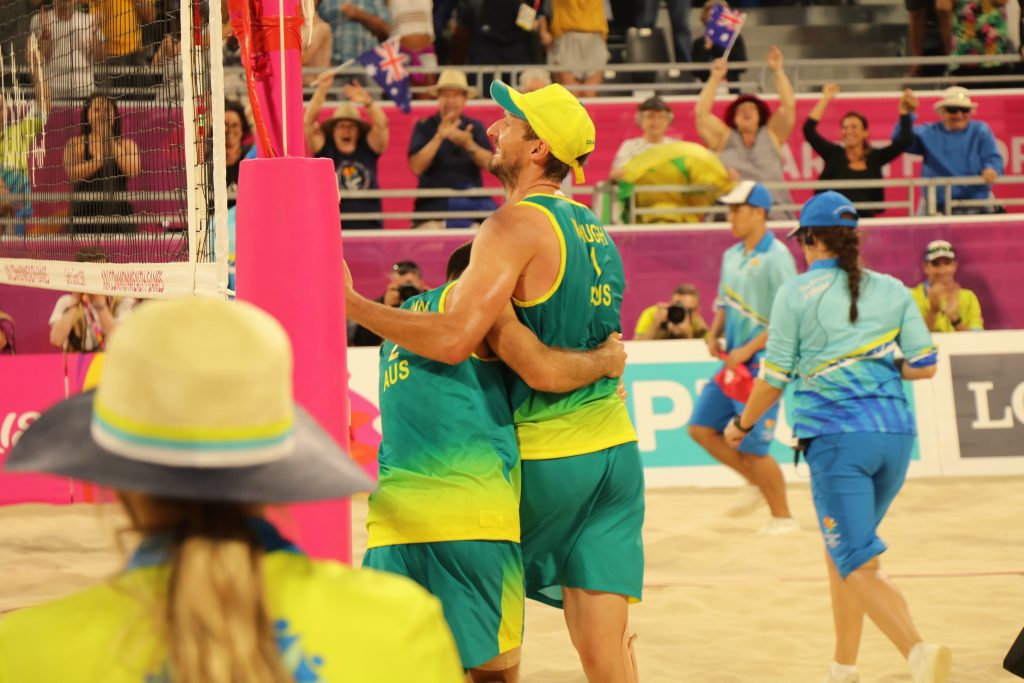 Australia’s Beach Volleyball men’s duo win Gold
