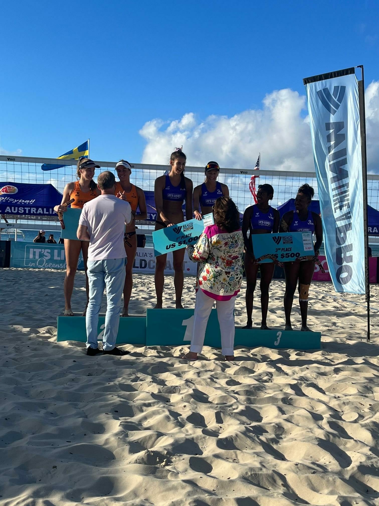 The 2023 Gold Coast Volleyslam Beach Volleyball Festival